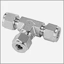 Ferrule Union Tee - Stainless Steel Ferrule Fittings Manufacturer in India